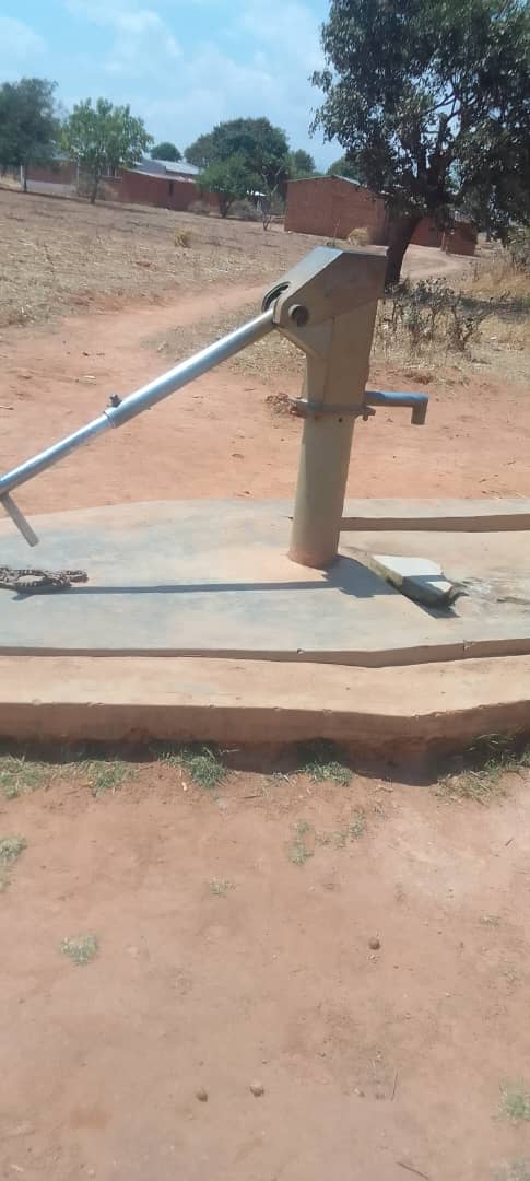 A borehole at Kazomba
